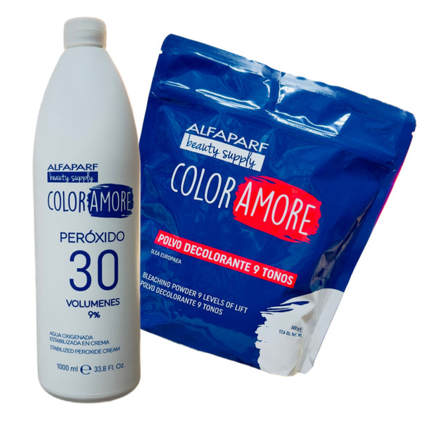 Decolorante Color Amore 500grs + Peroxido 30 vol