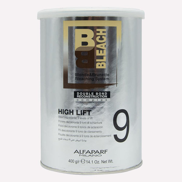 Polvo decolorante con elevado poder de aclaración de hasta 9 tonos. Ideal para bases oscuras de cabello.