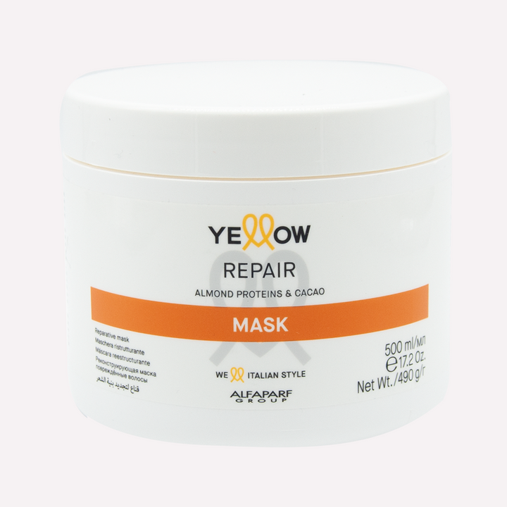 Mascarilla de reparación para Cabello dañado, Cabello maltratado y extremadamente dañado.